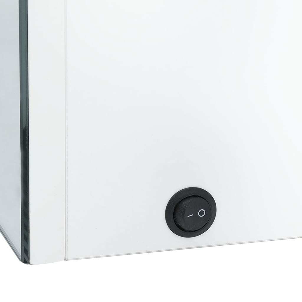LED Bathroom Mirror Cabinet Shining White 24.4″x5.5″x23.6″