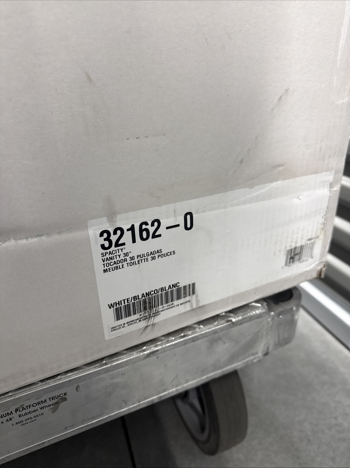 Kohler 32162-0 Spacity Vanity 30” White New
