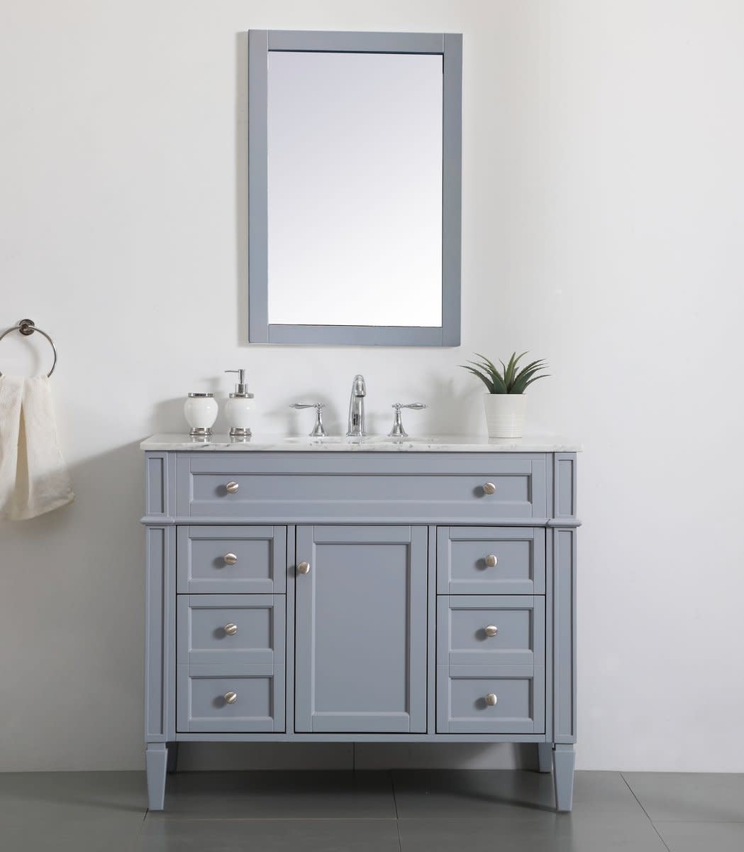 Elegant Lighting VF12542 Park Avenue 42″ – Natural Wood