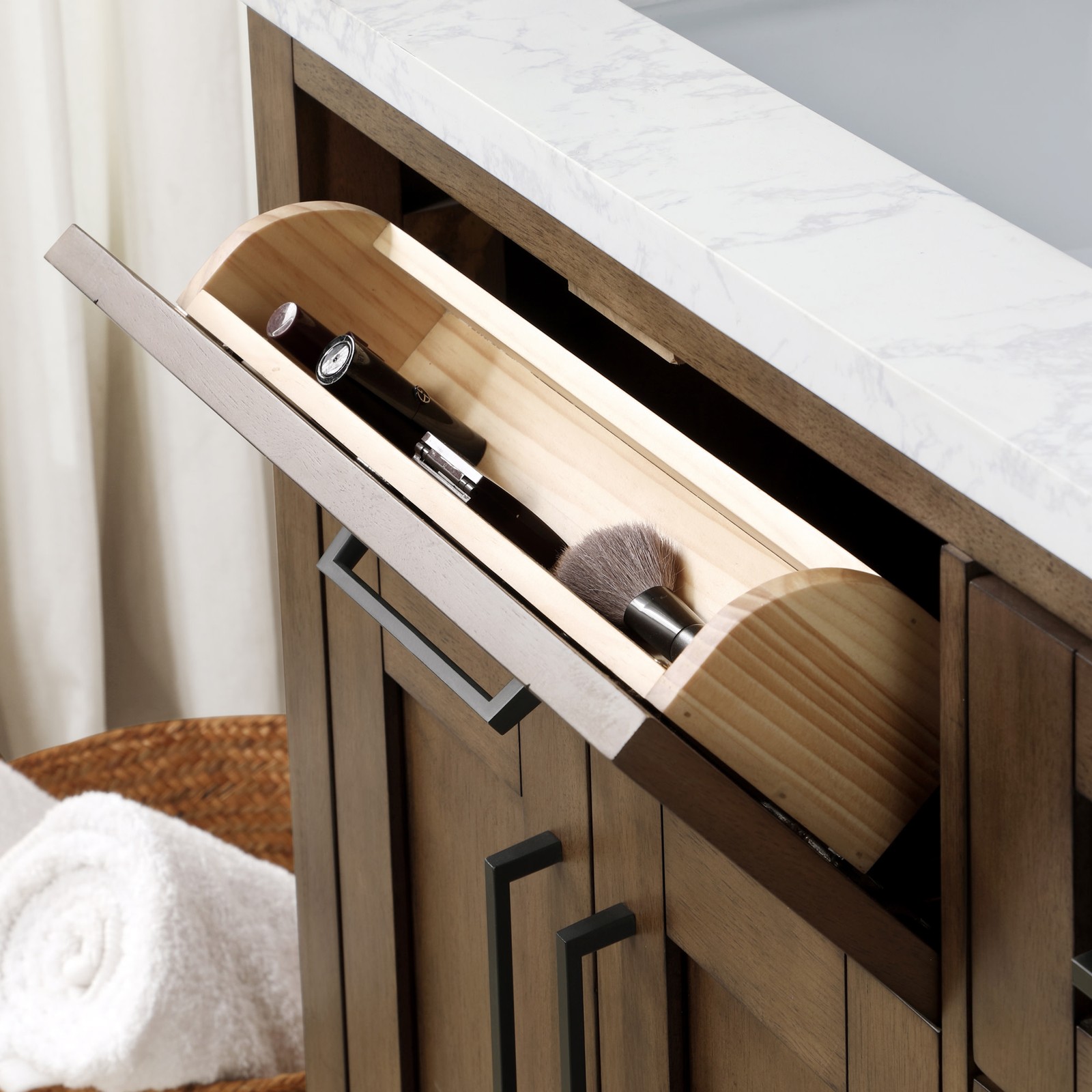 Ove Decors 15VKC-TAHB36 M Tahoe 36″ – Almond Latte / Marble Top