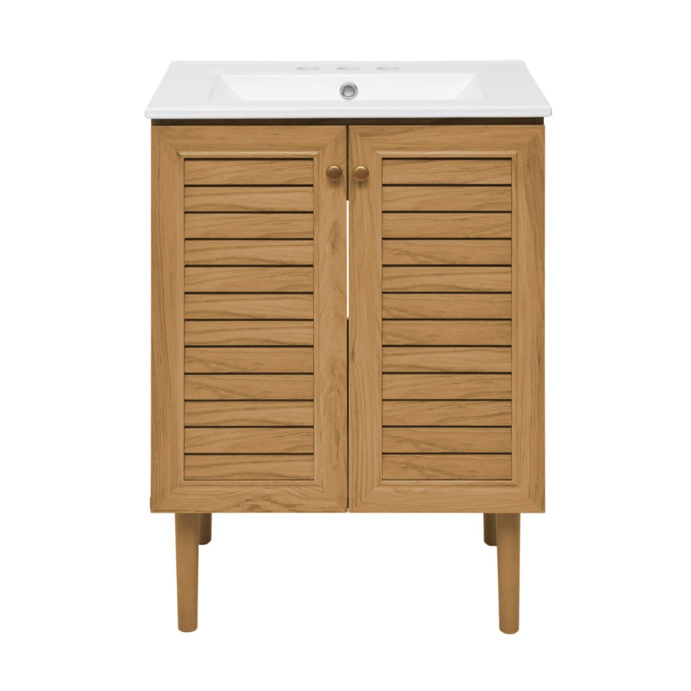 Swiss Madison SM-BV373-3 Bron 24″ – Golden Oak / White