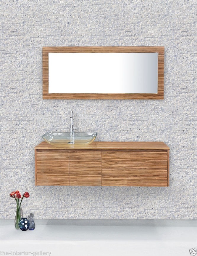Bathroom Vanity – Modern Bathroom Vanity Set – Single Sink – Savanna – 55″