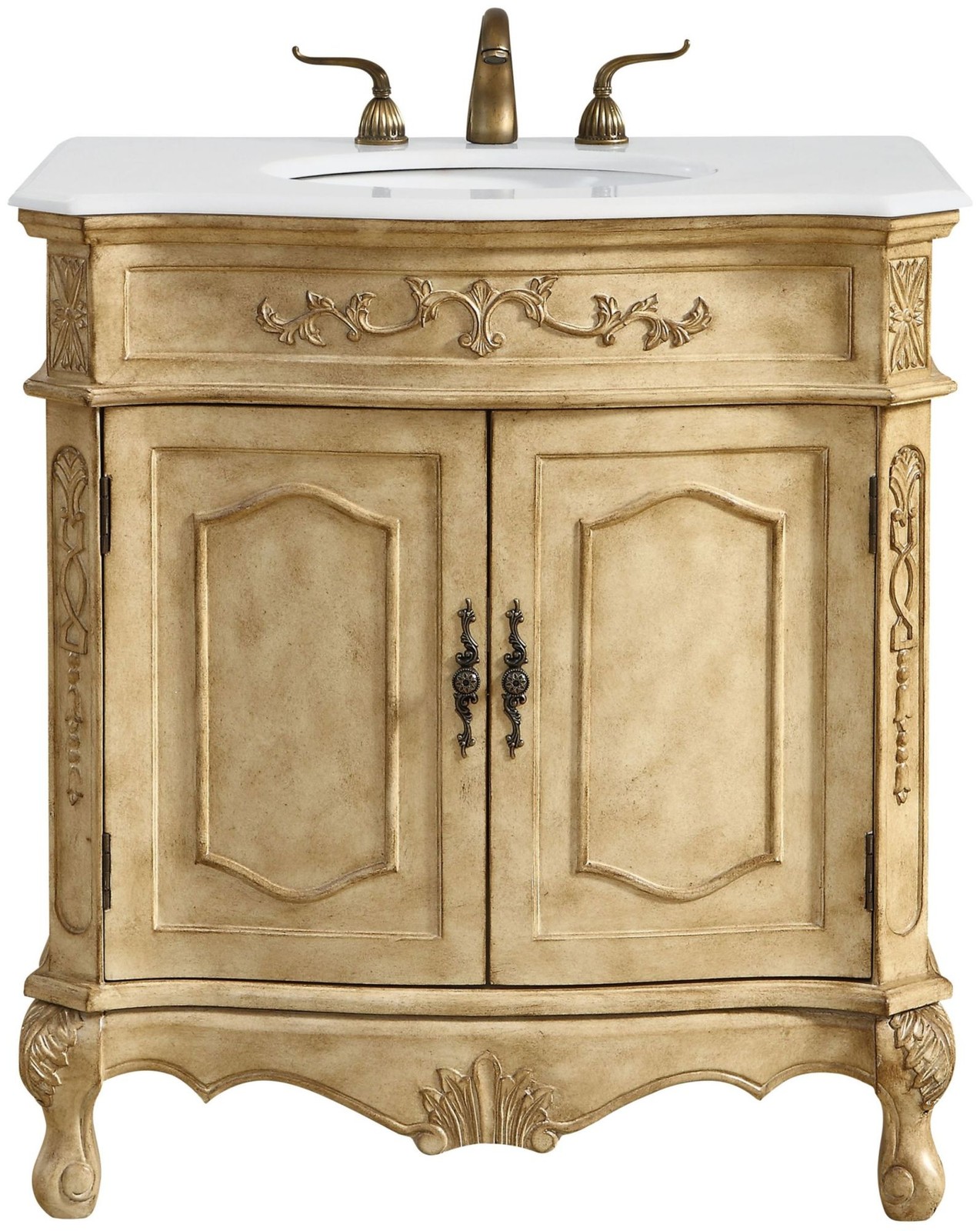Elegant Lighting VF10132-VW Danville 32″ – Beige