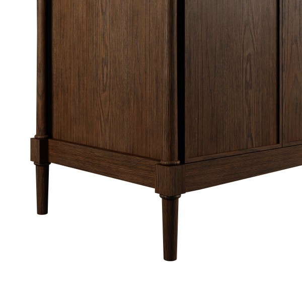 72″ James Martin Kinnsden D680-V72-SBK Double Vanity Cabinet Light Sable Oak