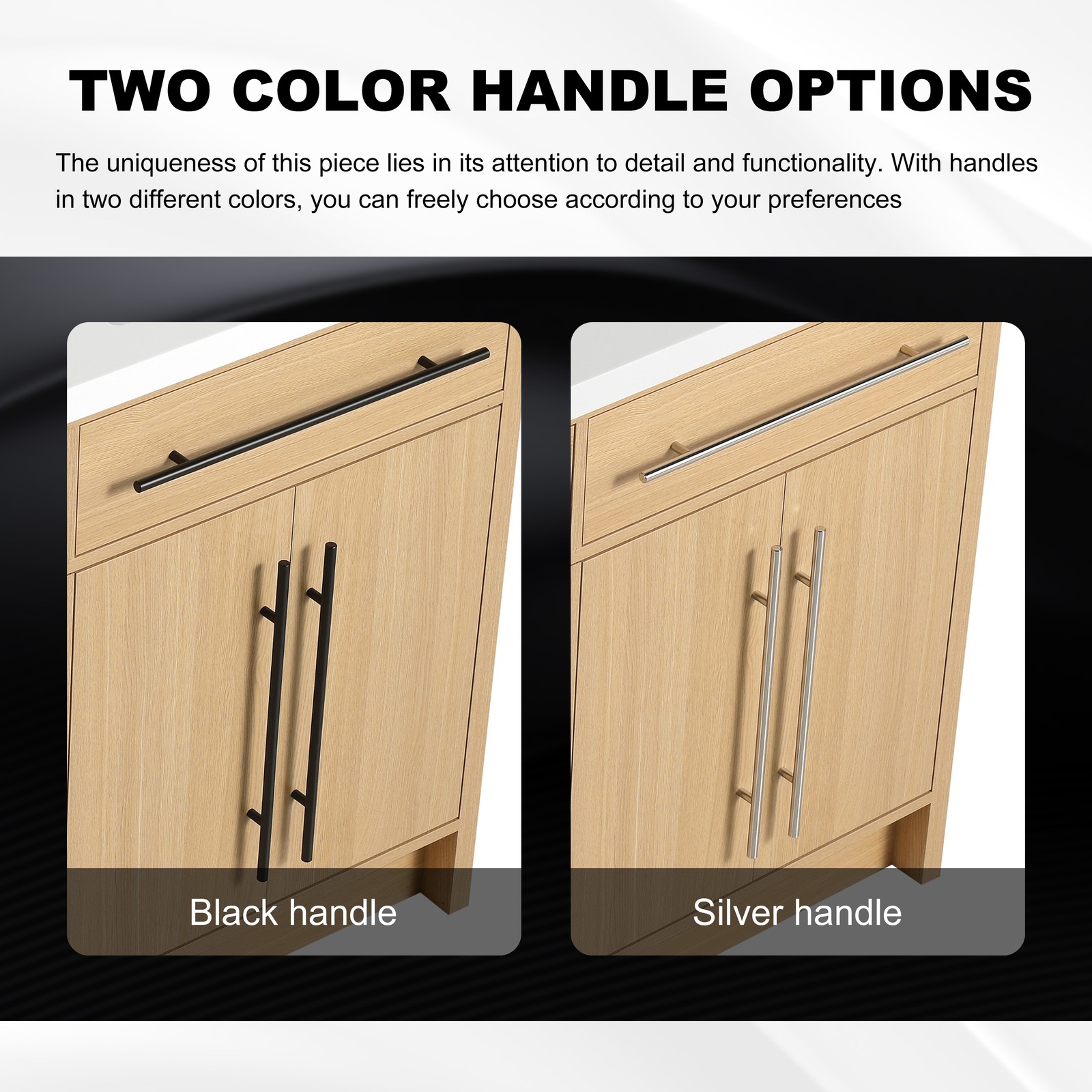 48 inch Plywood Bathroom Vanity Freestanding Double Resin Sink Storage W/2 Doors