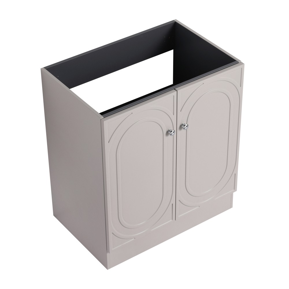 Freestanding Bathroom Vanity with Two Soft-Close Cabinet Doors