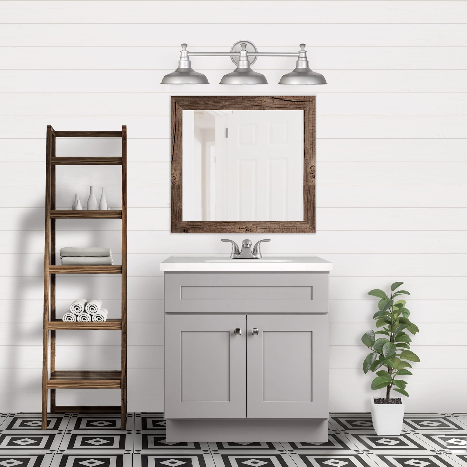 Design House 587089 Brookings 30″ Single – Grey
