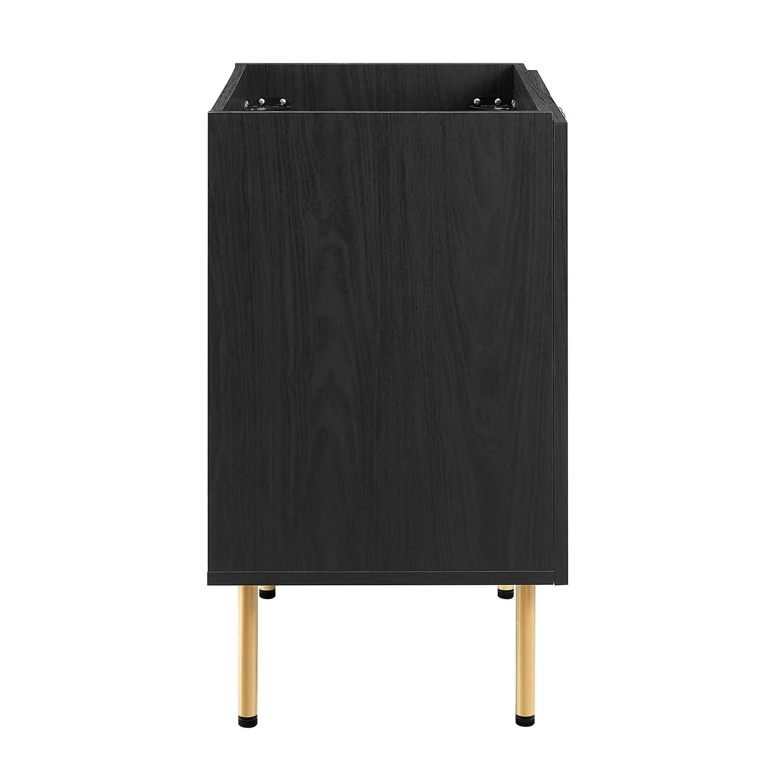 Modway Chaucer 24” Bathroom Vanity Cabinet in Black (Sink Basin Not Included)