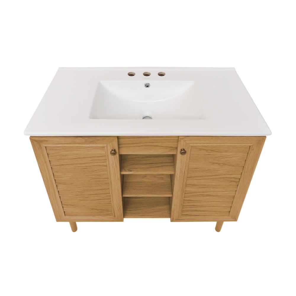 Swiss Madison SM-BV374-3 Bron 36″ – Golden Oak / White
