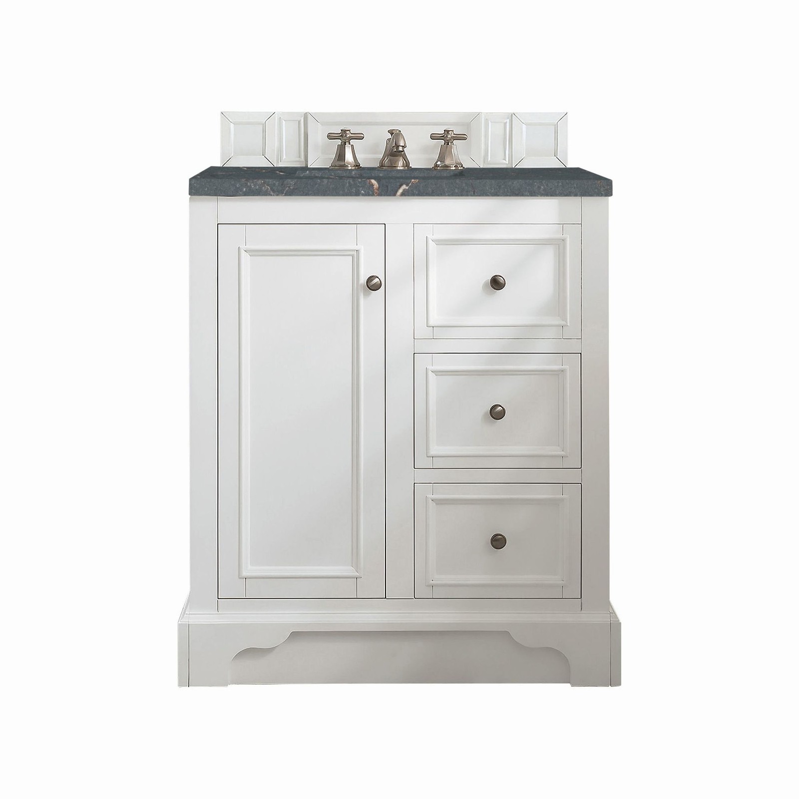 James Martin Vanities 825-V30-3PBL De Soto 32″ Single Basin – White