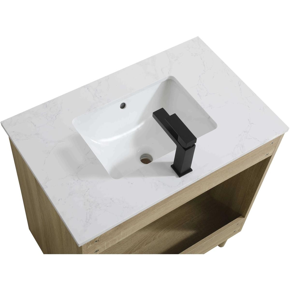 Elegant Lighting VF25030MW Chandler Vanity Mango Wood