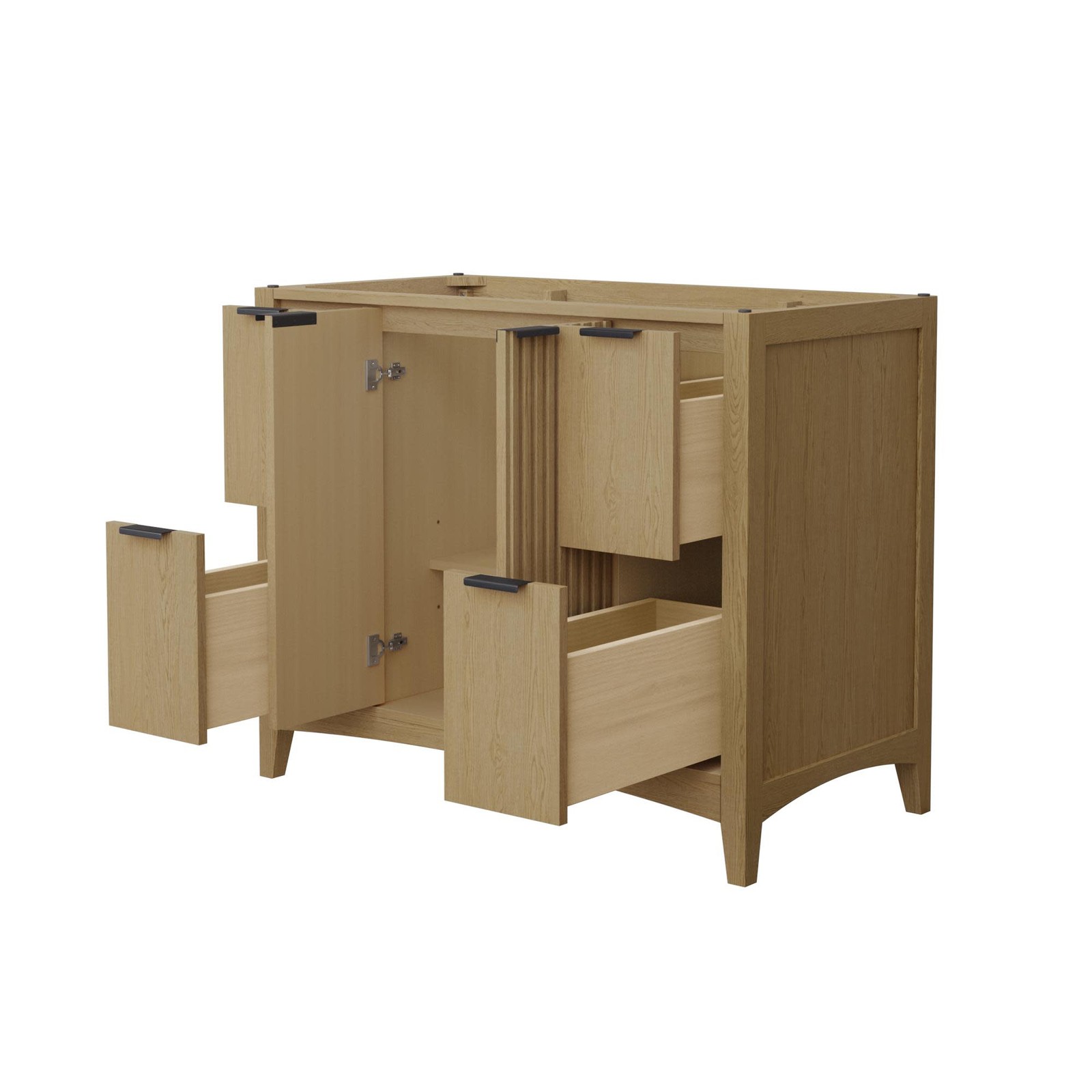 Wyndham Collection WCF9191-42S-CXSXXMXX Palmilla 42″ Single – Natural Oak /