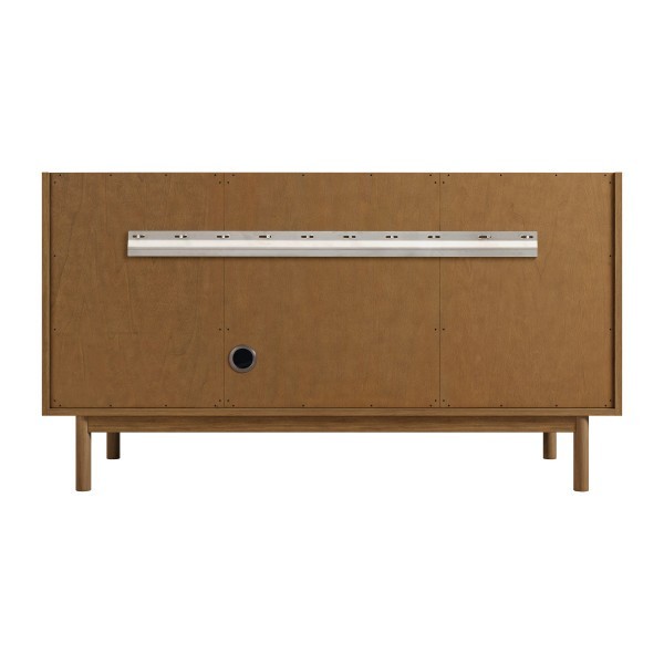 60″ James Martin Laurent 545-V60S-HNO Single Vanity Cabinet Honey Oak