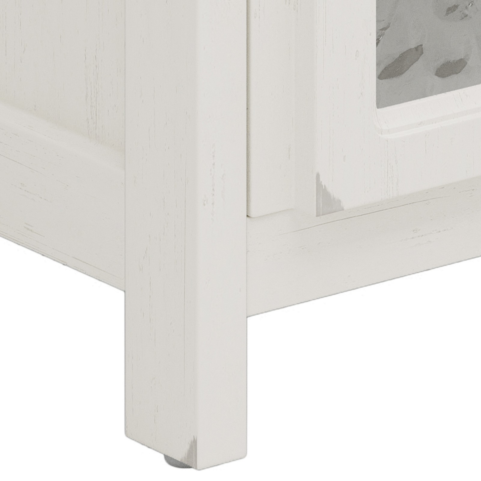 Farmhouse Bathroom Vanity with Ceramic Sink，Storage Cabinet w/Soft-Closing Doors