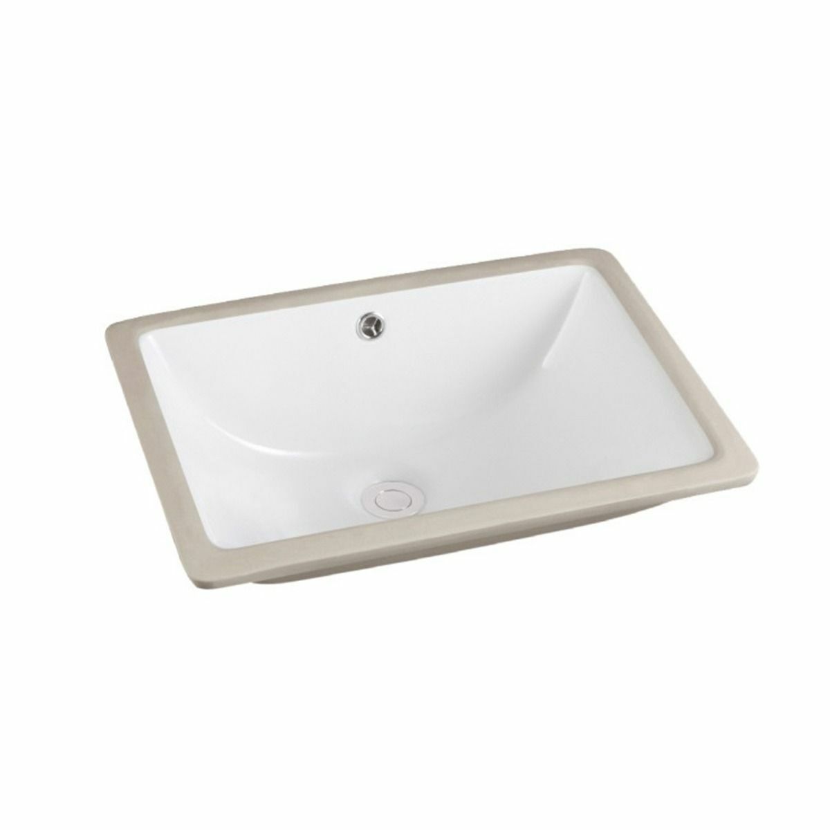 Brand New Virtu USA Caroline 48 Inch Vanity, Cashmere Grey w/Carrera Marble Top