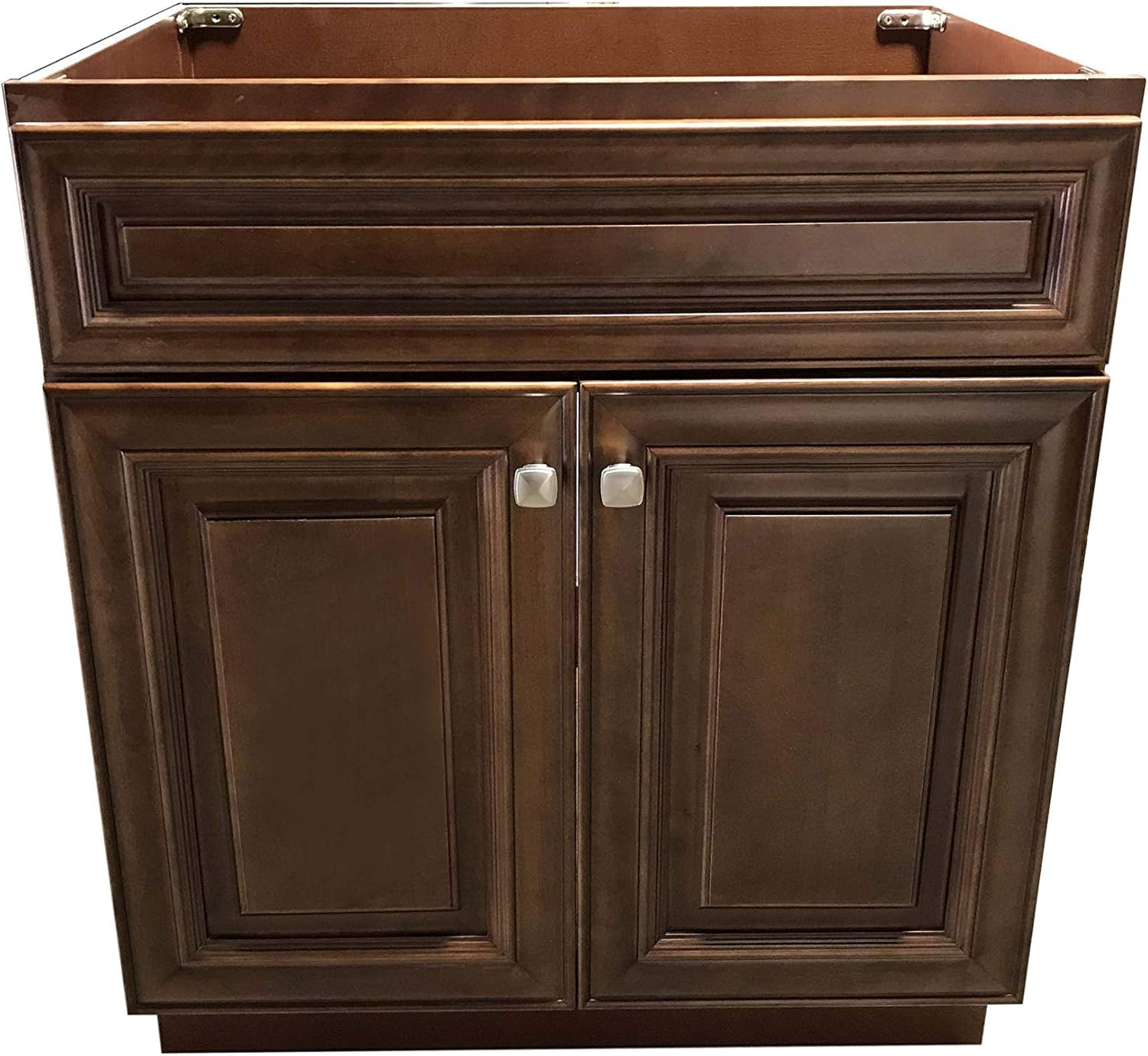 New Maple Walnut Single Bathroom Vanity Base Cabinet 30″ W X 21″ D X 34.5″ H
