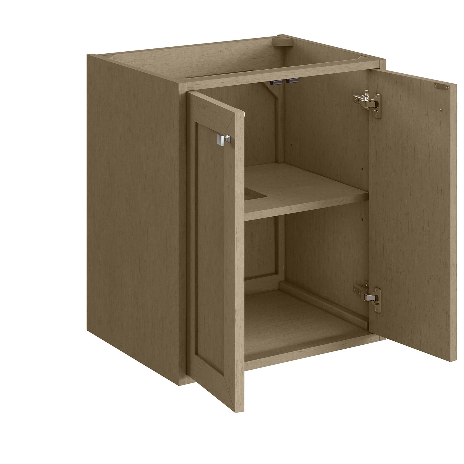 James Martin Vanities 533-V24 Chianti 24″ Dual-Mounted Single – White