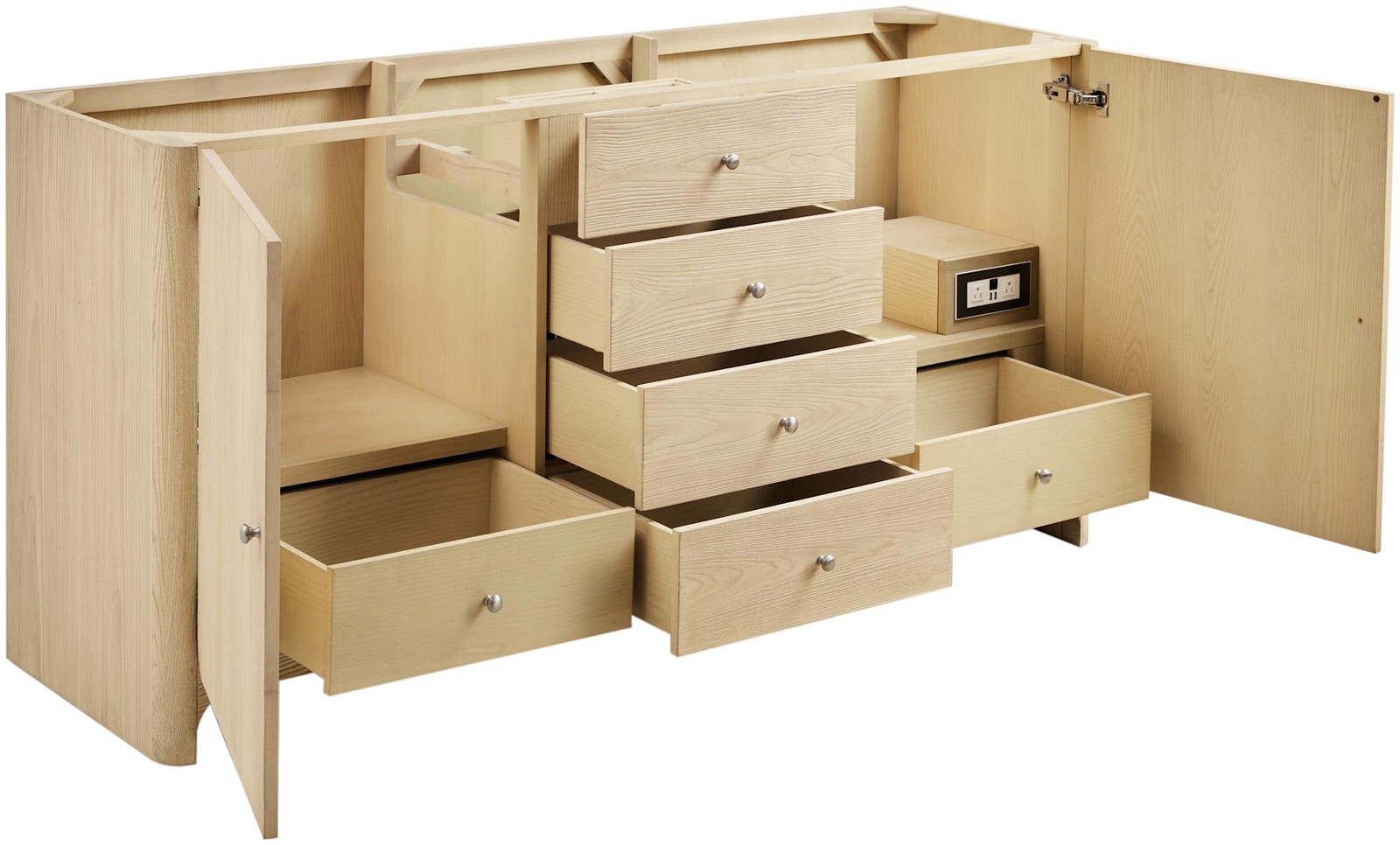 James Martin Vanities D125-V72-3VSL Gracyn 72″ – Sable