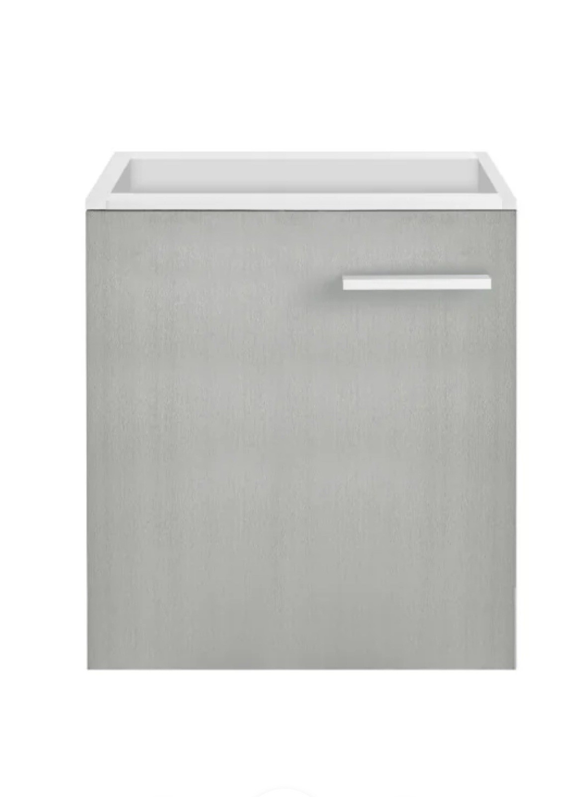 18” Bathroom Vanity Cabinet Floating Wall-Mount w/Resin Sink&Soft-Close Door