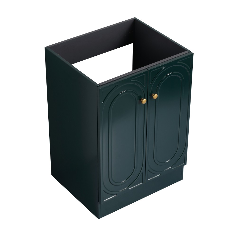 Freestanding Bathroom Vanity with Two Soft-Close Cabinet Doors