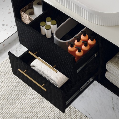 40 inch wide Floating Bathroom Vanity Ceramic Modern Sink Vanity For Bathroom