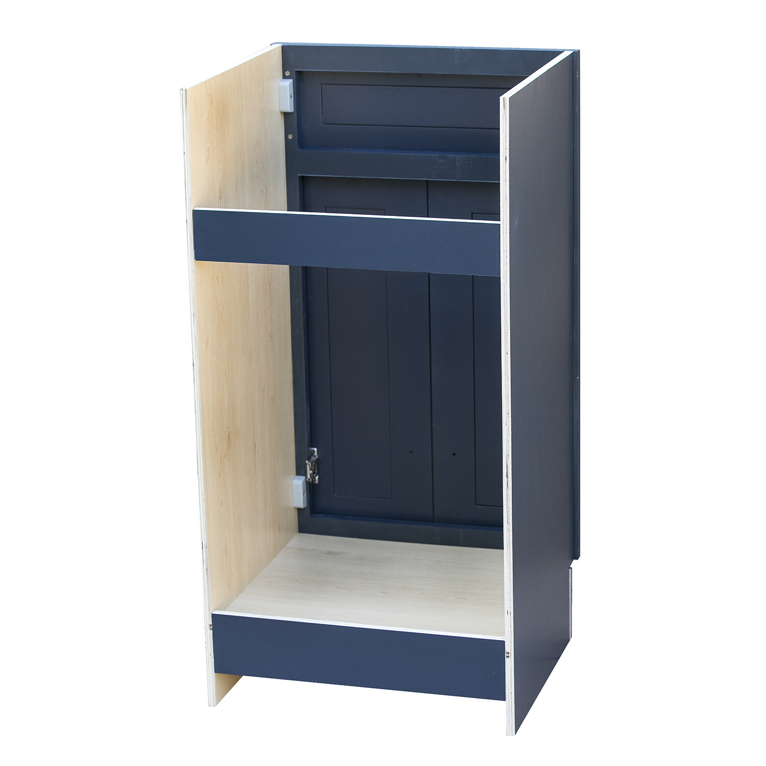 18 x 16 Blue Shaker Bathroom Vanity