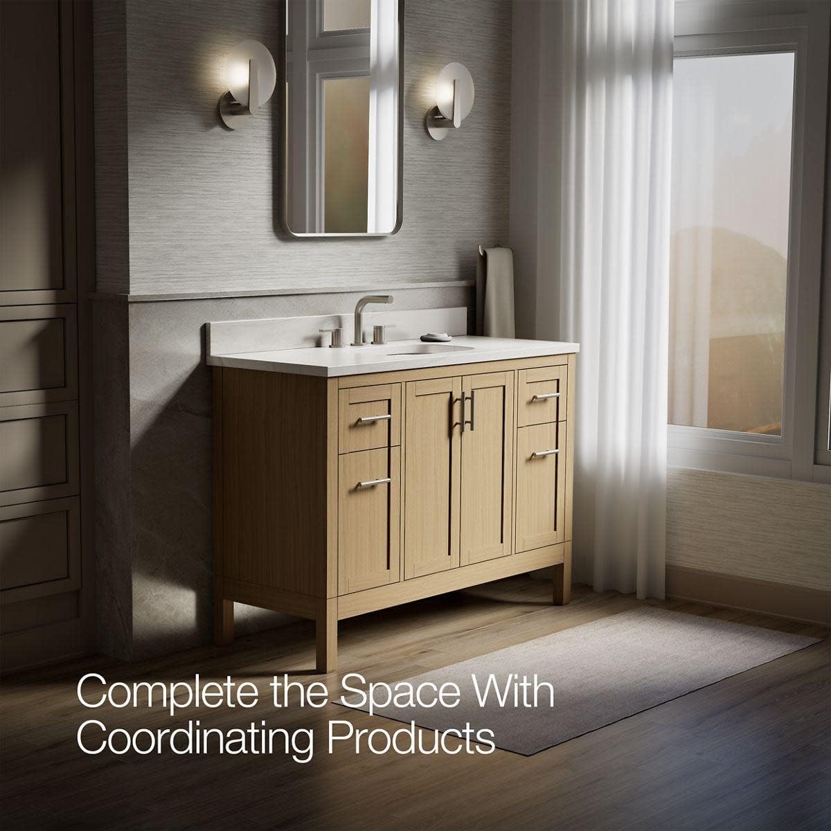 Kohler 39606-ASB-WEK Hadron™ 48″ Bathroom Vanity Cabinet Set*NEW*