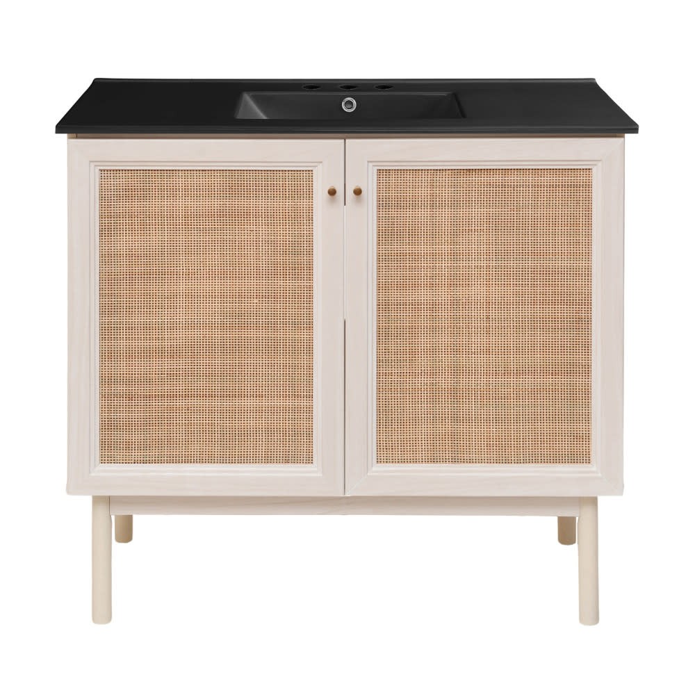 Swiss Madison SM-BV663-3 Classe 36″ – White Oak / Matte Black
