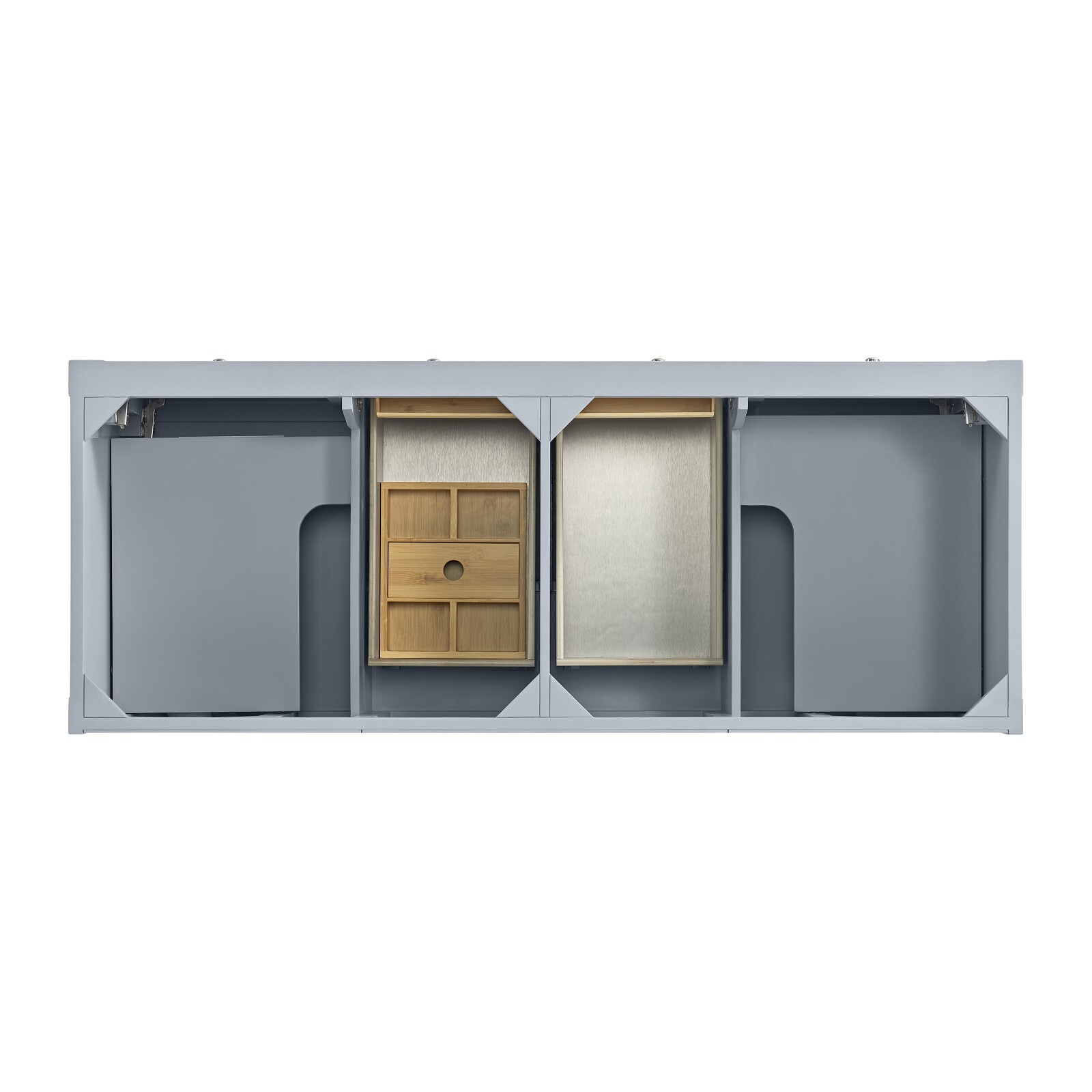 60in James Martin Breckenridge 330-V60D-SRB Double Vanity, Serenity Blue