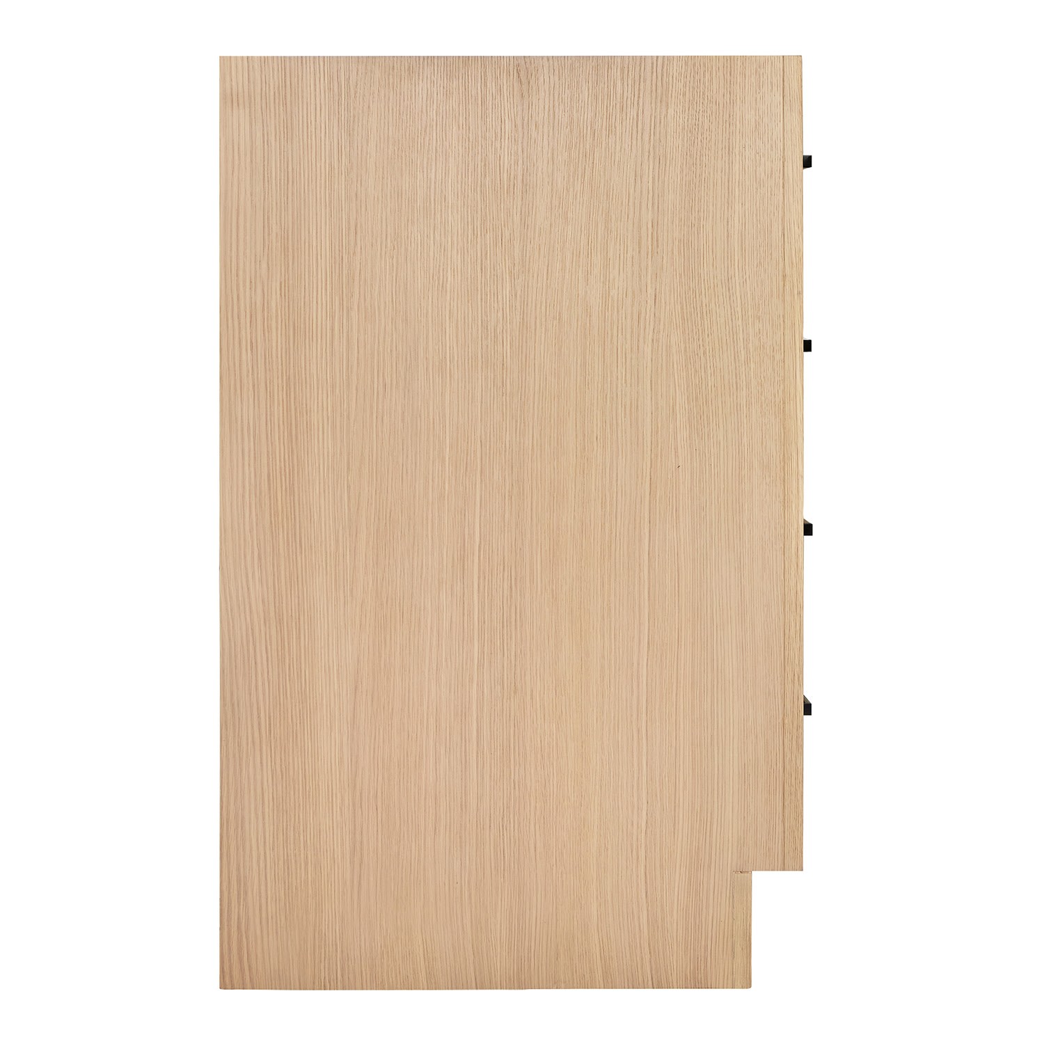 Ariel T042S-R-BC Hepburn 42″ Single – Oak / Matte Black Hardware