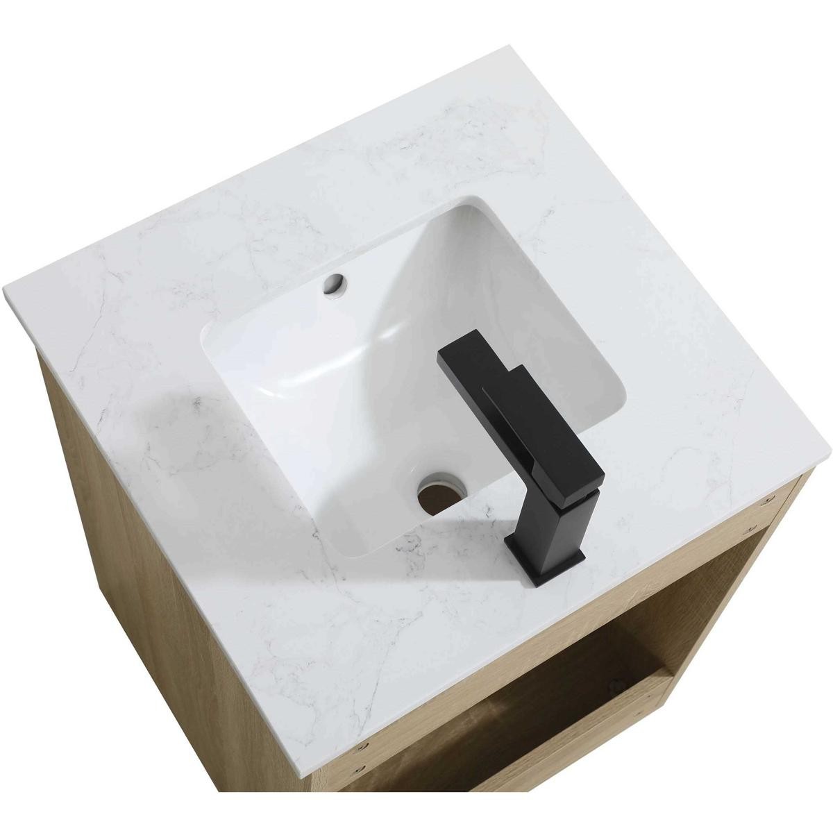 Elegant Lighting VF25020MW Chandler Vanity Mango Wood