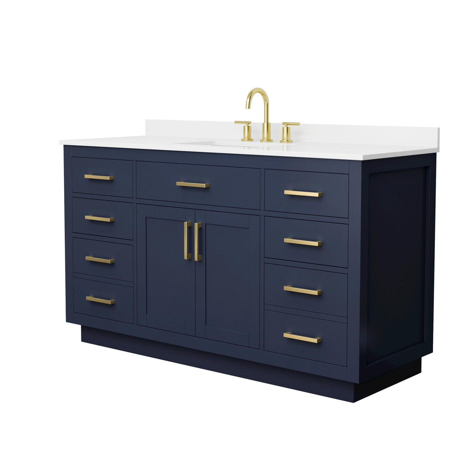 Wyndham Collection WCG262660S-QTZ-US3MXX Beckett TK 60″ – Dark Blue / Giotto