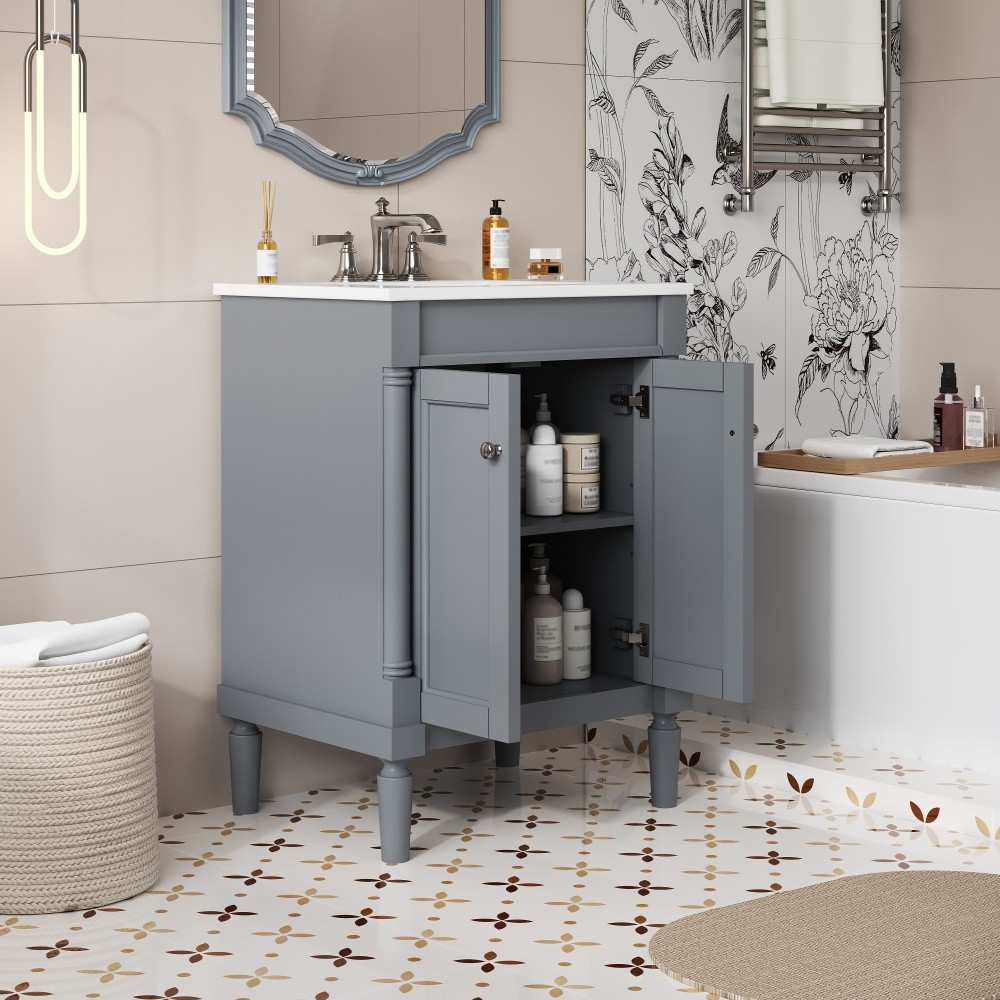 Bathroom Vanity W Top Sink Bathroom Storage Cabinet Single Sink Bathroom Vanity
