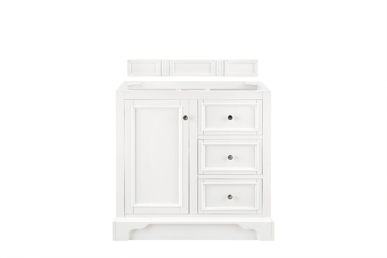 James Martin Vanities 825-V36 De Soto 36″ Single – White