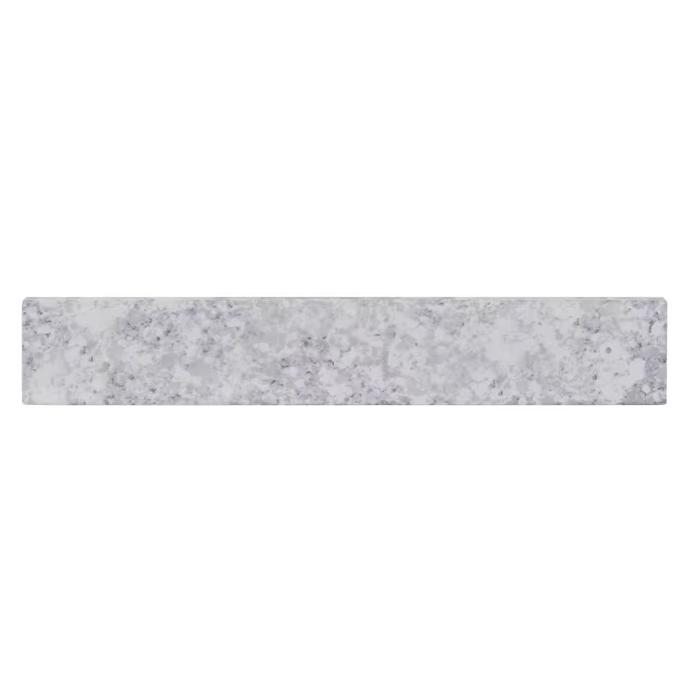 Home Decorators Bathroom Vanity Sidesplash 21″ Cultured Marble Everest Finish