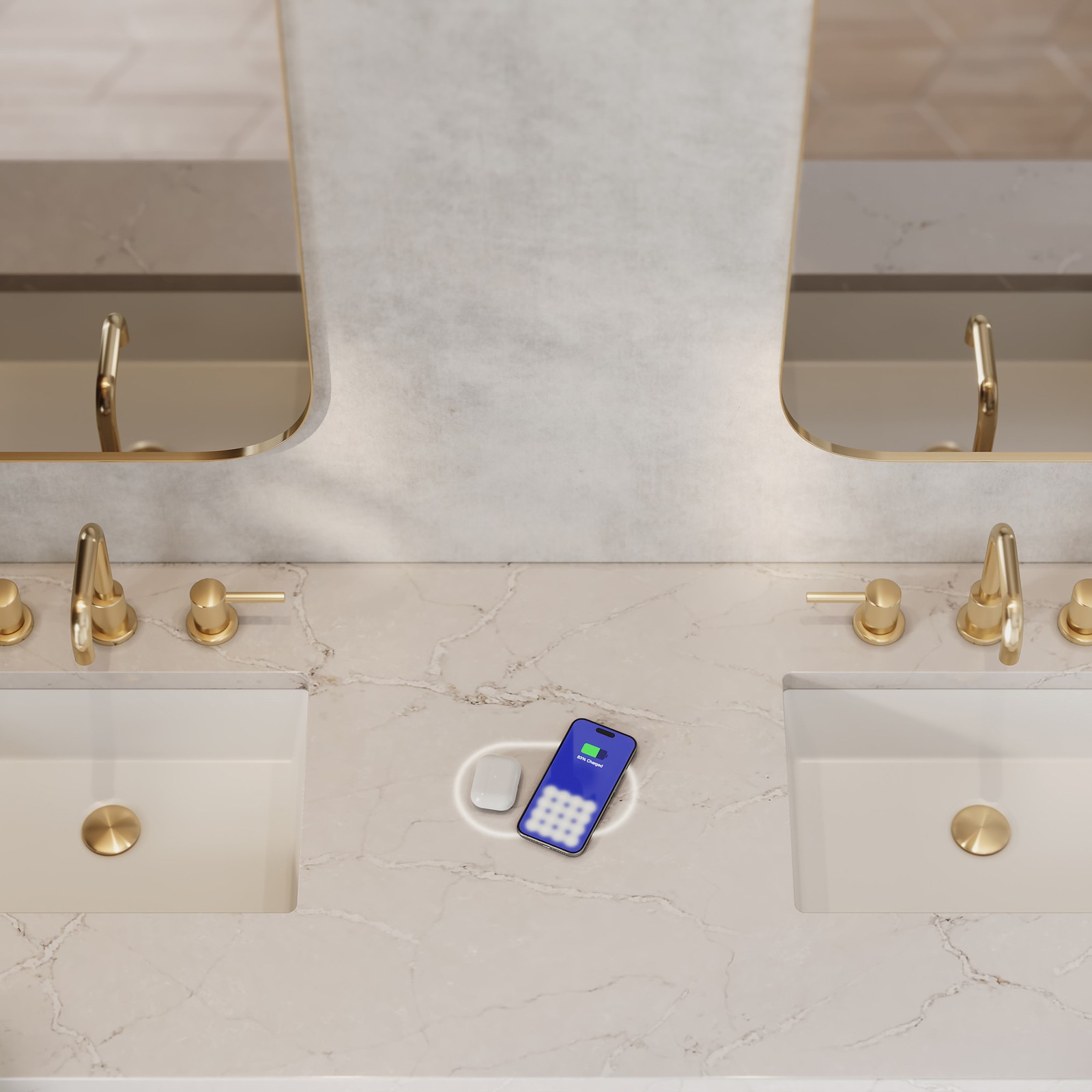 James Martin Vanities 050-S72-FP-SNK 72″ Stone Composite Vanity – Victorian