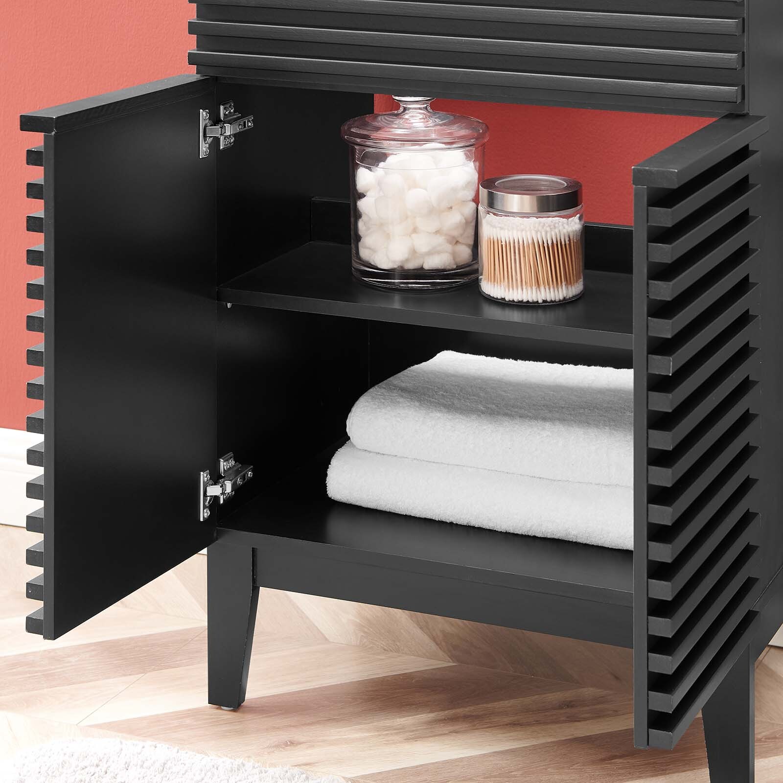 Modway Render 24″ Bathroom Vanity With Sink in Black Black