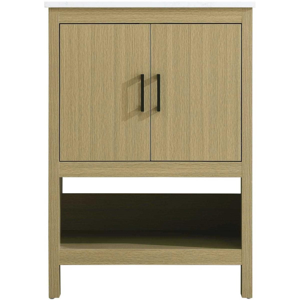 Elegant Lighting VF25224MHB Ira 24 X 34 inch Honey Brown Bathroom Vanity Cabinet