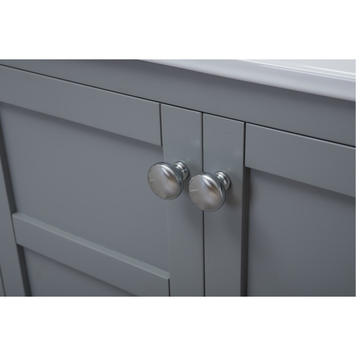 Elegant Lighting VF2101 Mason 24 X 33.25 inch Grey and Chrome Vanity Set in Gray