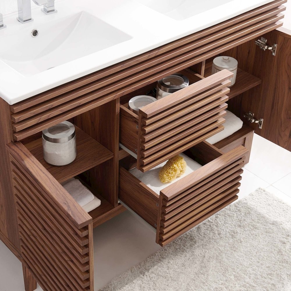 Render 48″ Double Sink Bathroom Vanity