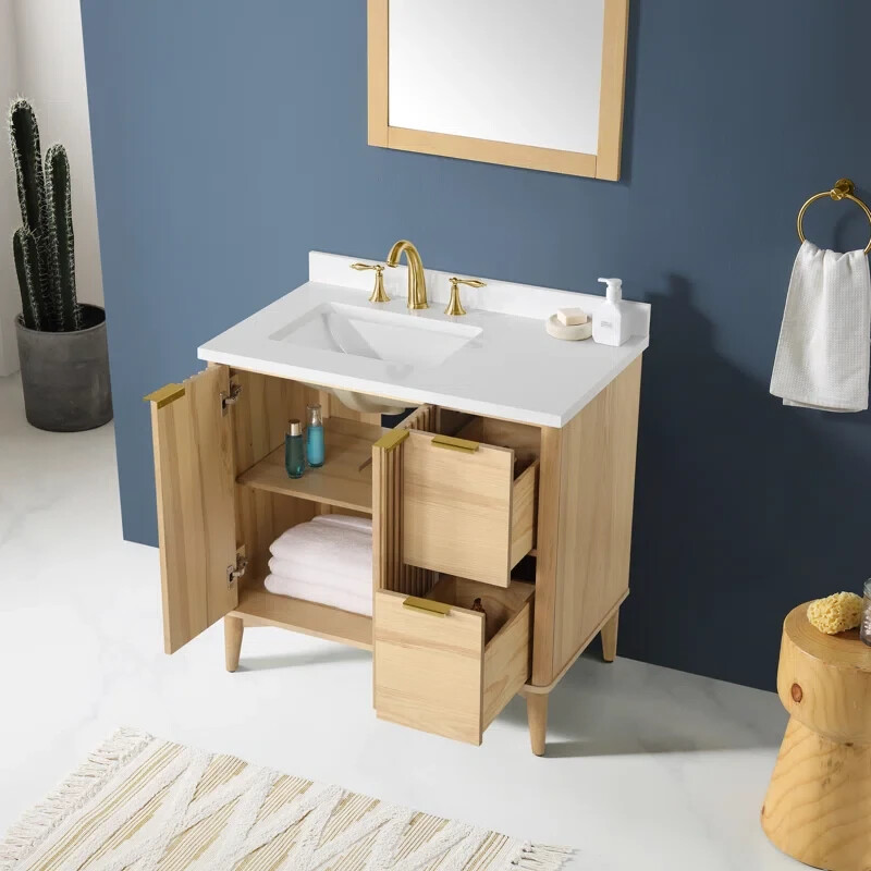 36 inch bathroom vanity with sink