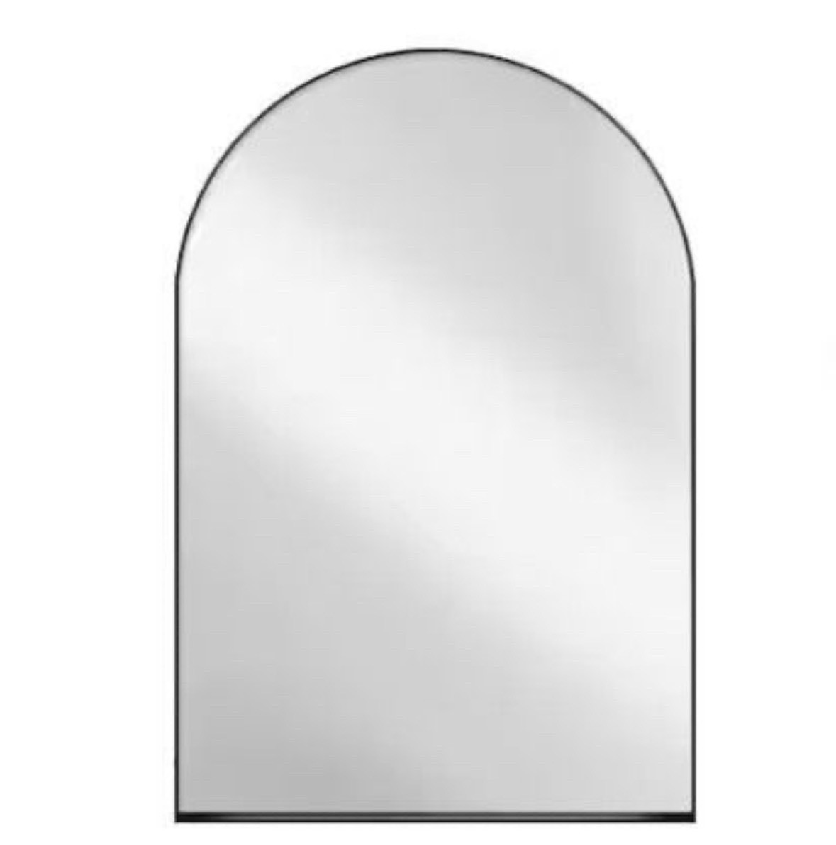 24×36 Inch Arched Recessed Medicine Cabinet, Metal Framed Bathroom Wall Cabine