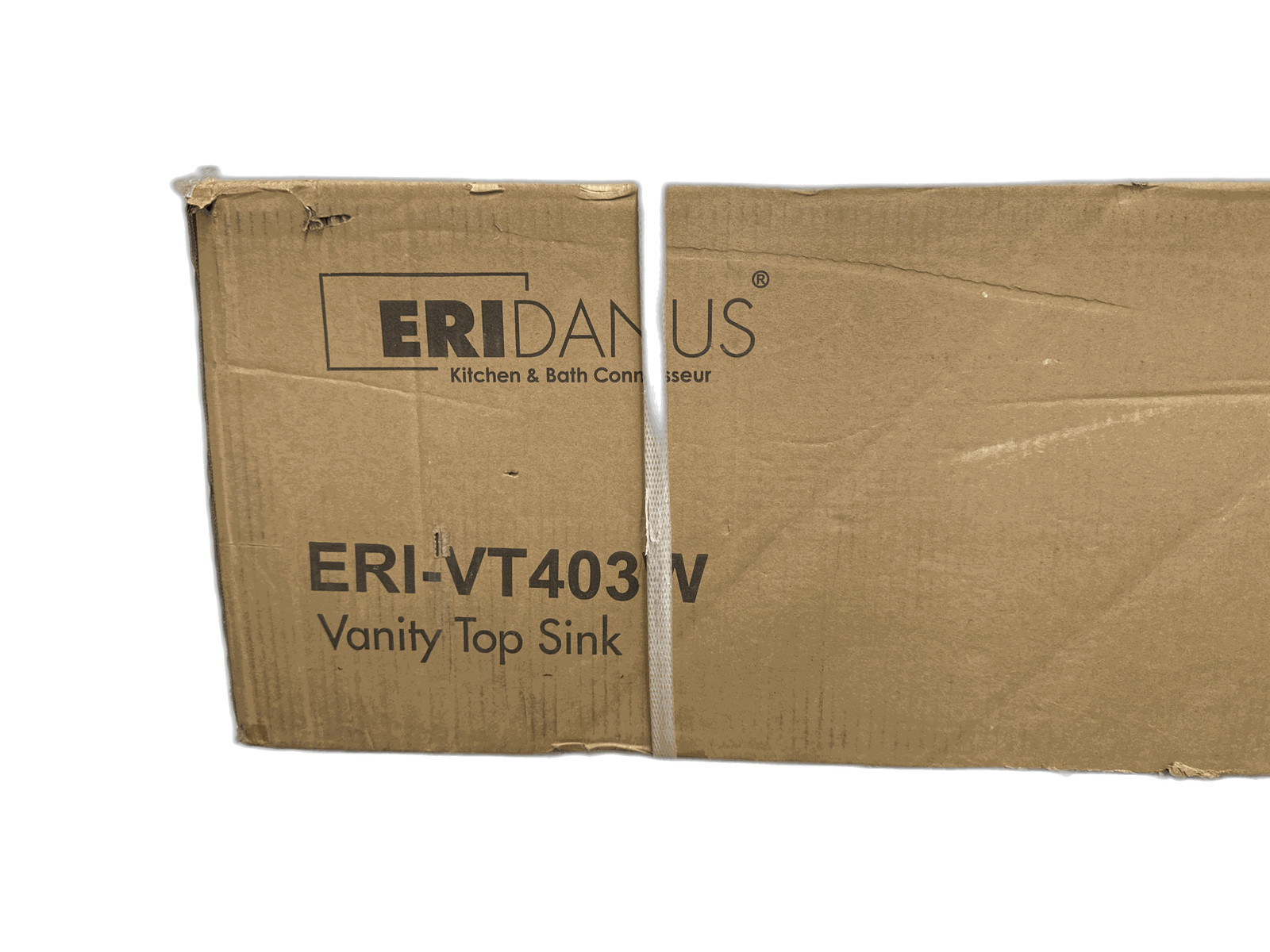 Eridanus Tucson 30″x18″ White Vanity Top Single Sink 8″ Widespread 3-Holes
