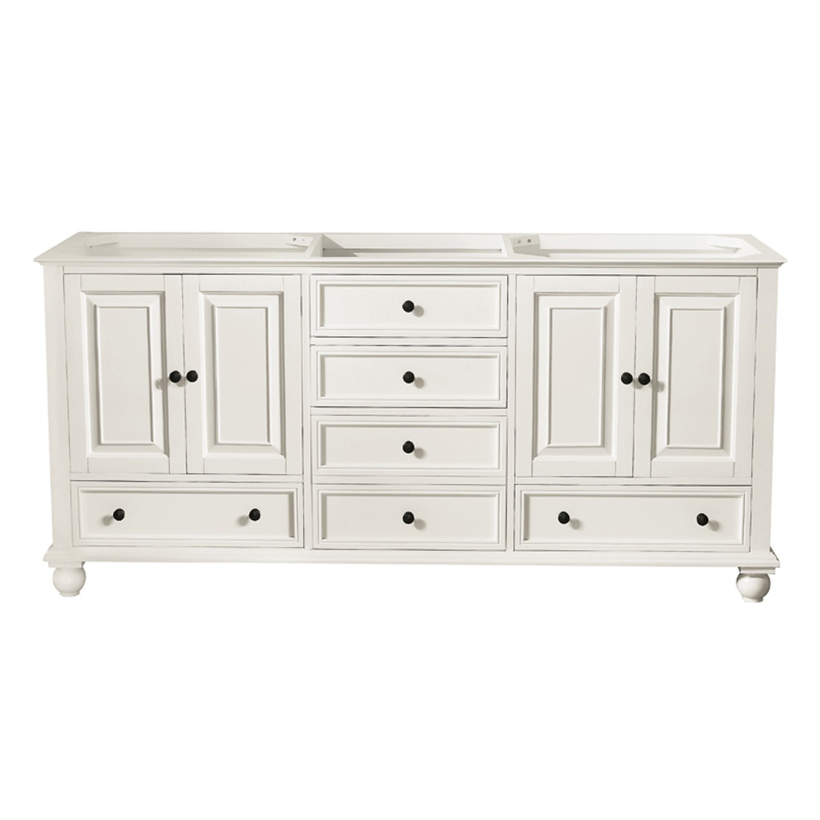 Avanity THOMPSON-V72 White Thompson 72″ Vanity Cabinet Only