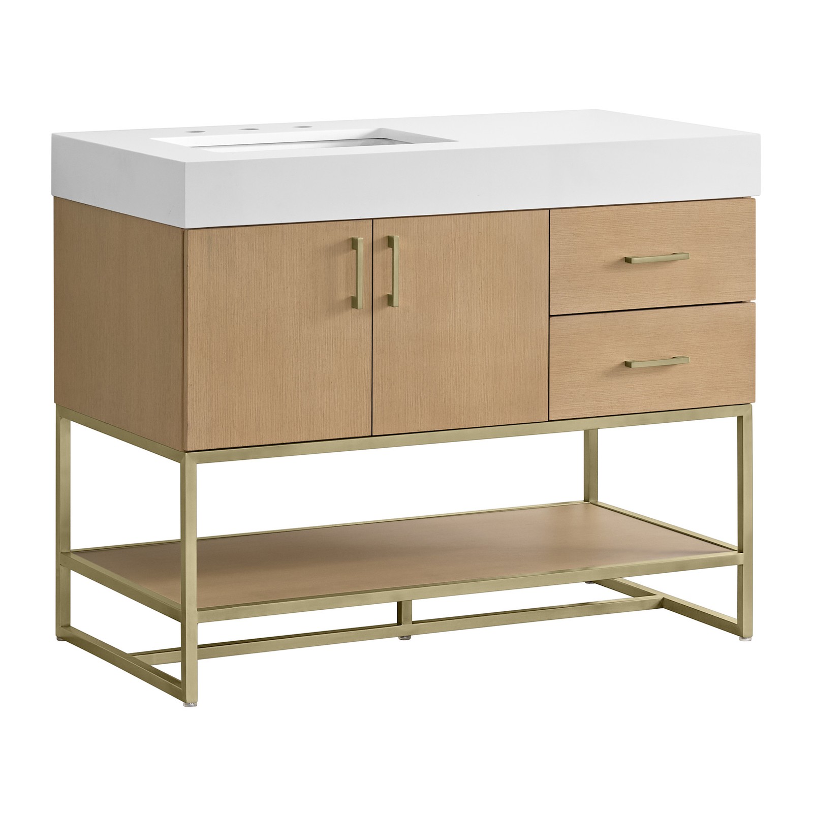 Miseno MV-MN521V42 Mauri 42″ – Warm Oak