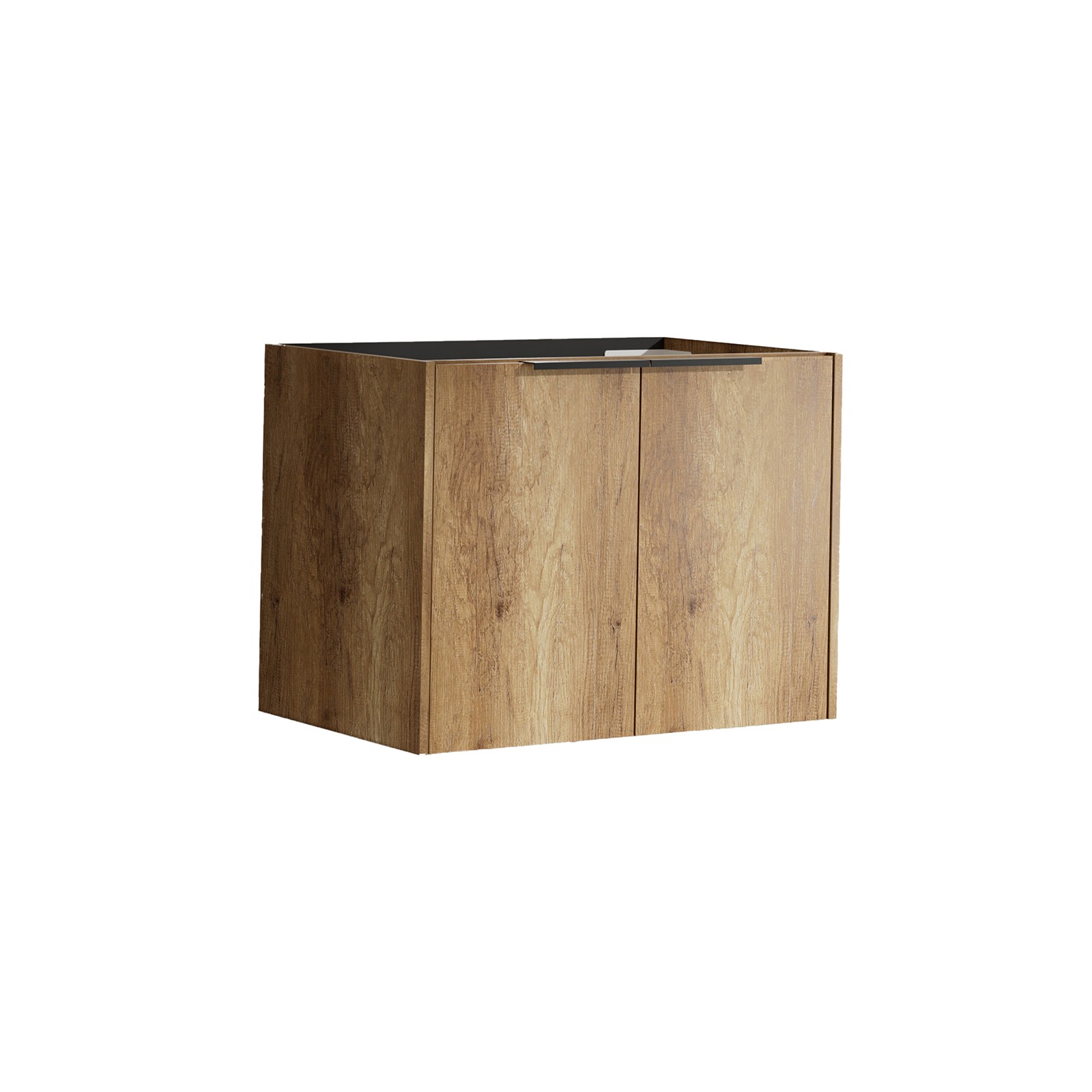 Bathroom Vanity Sink Base 30″ Golden Oak w/ Matte Finish & Hydraulic Hinges, MDF