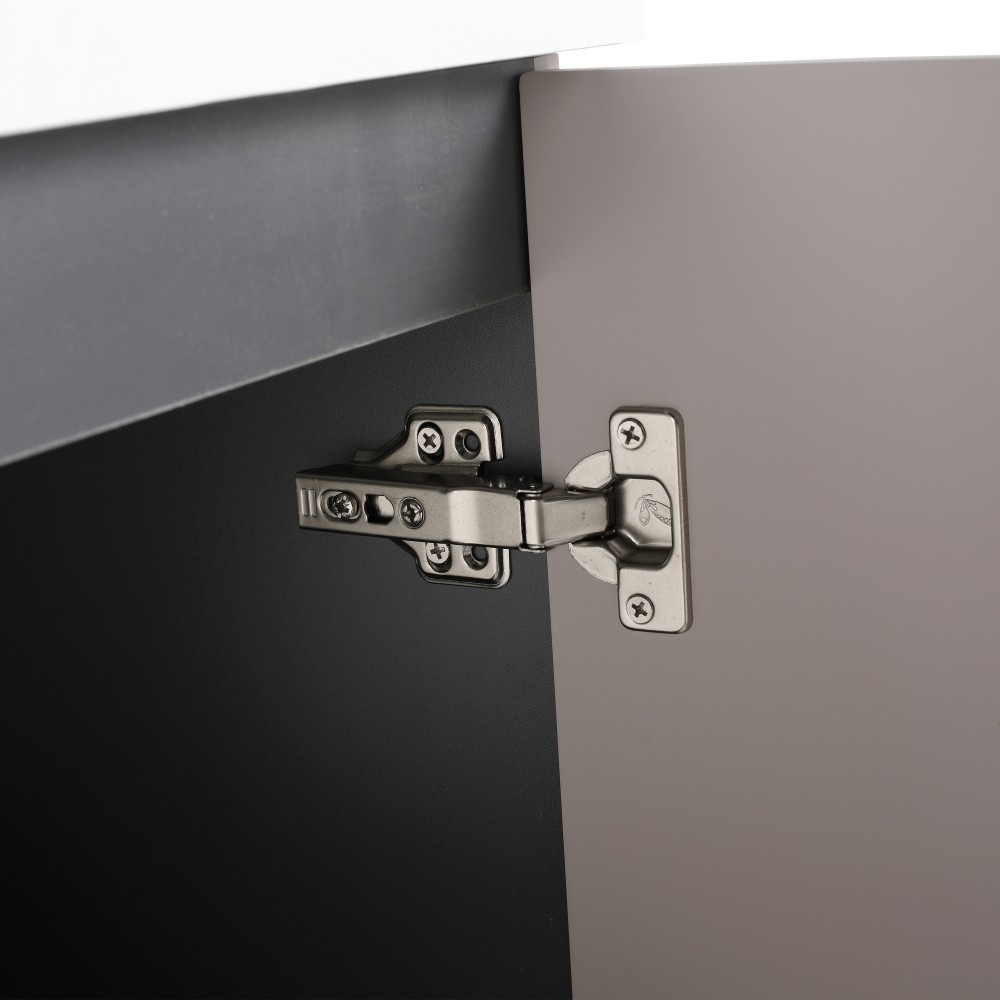 Freestanding Bathroom Vanity with Two Soft-Close Cabinet Doors
