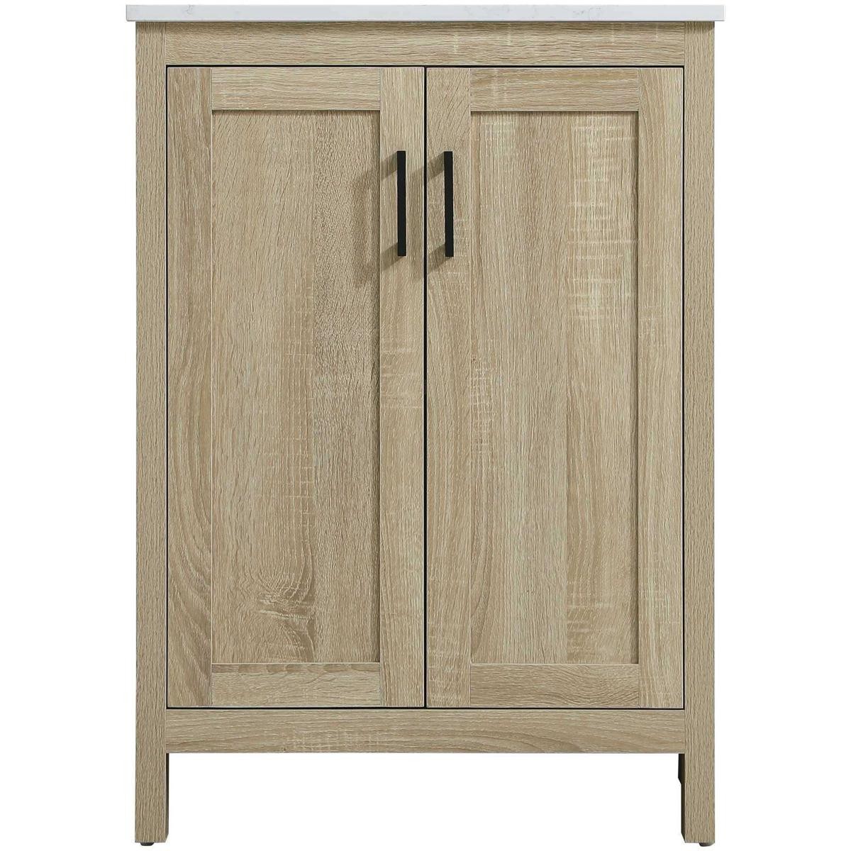 Elegant Lighting VF25124MW Finnley Vanity Mango Wood