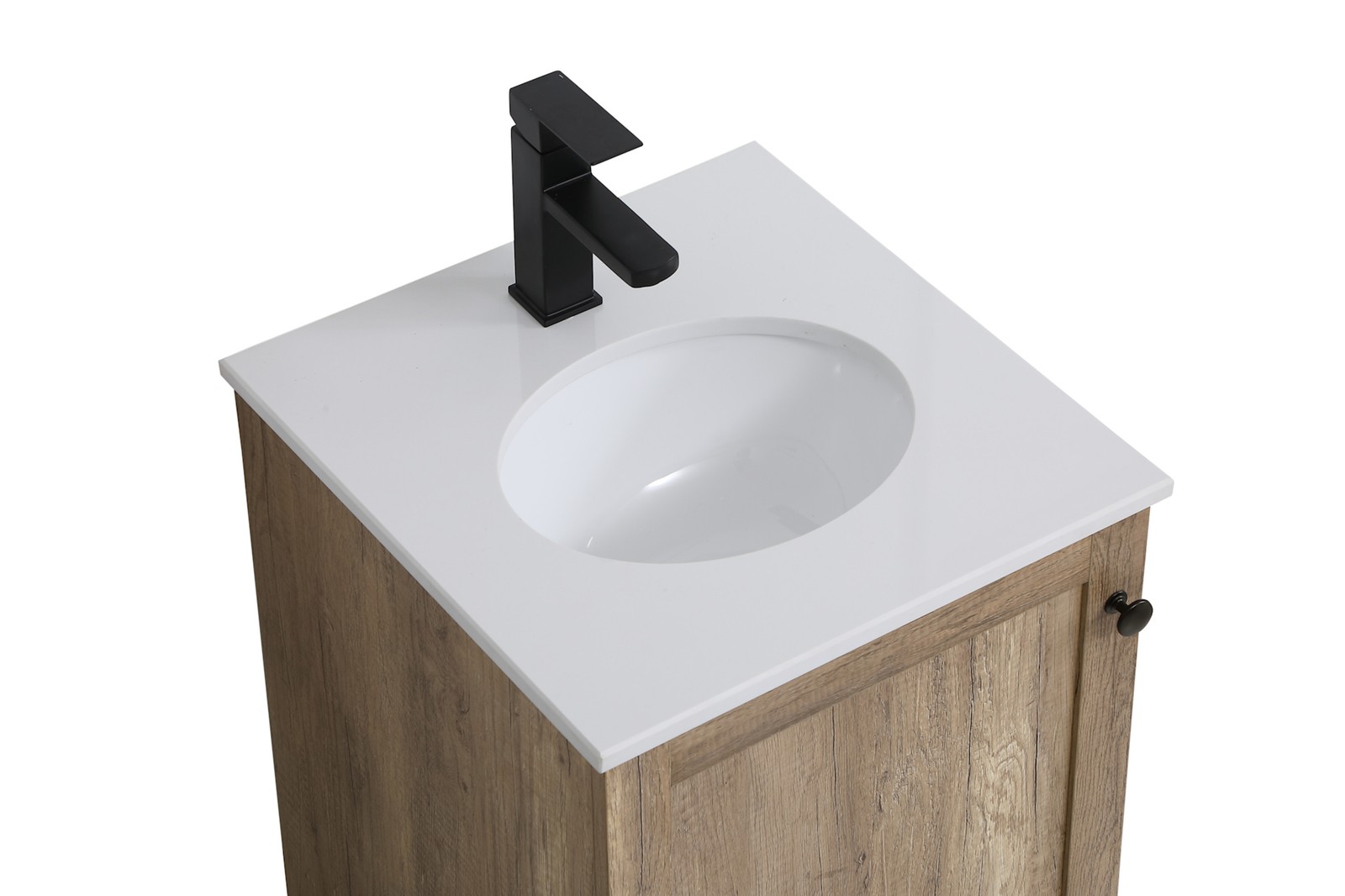 Elegant Lighting VF2818 Soma 18″ – Mango Wood