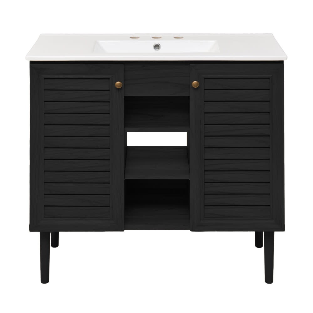 Swiss Madison SM-BV6202-3W Bron 36″ – Black Oak
